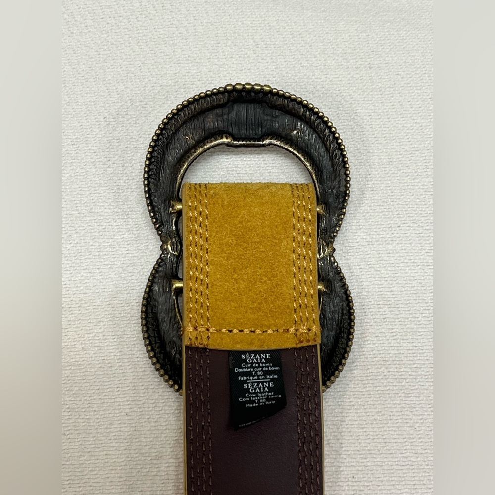 Sezane - Gaia Belt - Hkmey - Size 80 - Picture 4 of 9